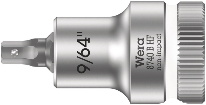8740 B HF Zyklop zástrčný nástavec, s přidržovací funkcí, upínací čás 3/8", 9/64" x 35 mm