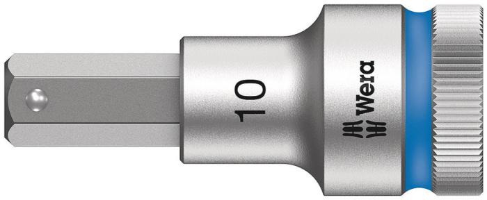 8740 C HF Zyklop zástrčný nástavec, s přidržovací funkcí, upínací čás 1/2", 10 x 60 mm
