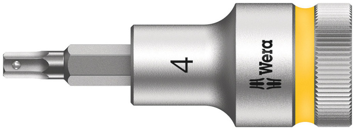 8740 C HF Zyklop zástrčný nástavec, s přidržovací funkcí, upínací čás 1/2", 4 x 60 mm