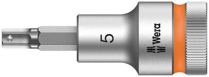 8740 C HF Zyklop zástrčný nástavec, s přidržovací funkcí, upínací čás 1/2", 5 x 60 mm