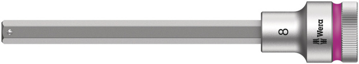8740 C HF Zyklop zástrčný nástavec, s přidržovací funkcí, upínací čás 1/2", 8 x 140 mm