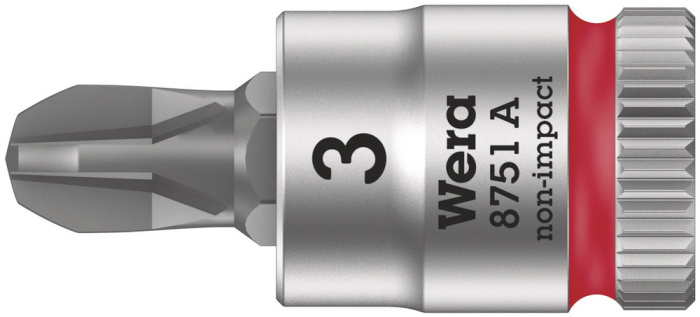 8751 A Phillips Zyklop zástrčný nástavec, upínací část 1/4", PH 3 x 28 mm