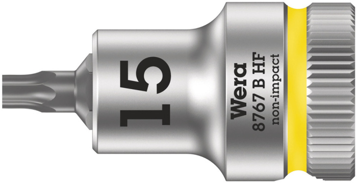 8767 B HF TORX® Zyklop zástrčný nástavec, s přidržovací funkcí, upínací čás 3/8", TX 15 x 35 mm