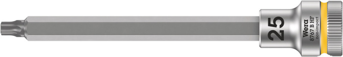 8767 B HF TORX® Zyklop zástrčný nástavec, s přidržovací funkcí, upínací čás 3/8", TX 25 x 107 mm