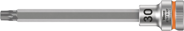 8767 B HF TORX® Zyklop zástrčný nástavec, s přidržovací funkcí, upínací čás 3/8", TX 30 x 107 mm