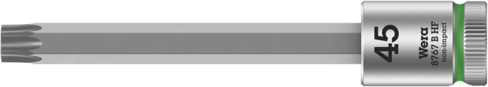 8767 B HF TORX® Zyklop zástrčný nástavec, s přidržovací funkcí, upínací čás 3/8", TX 45 x 100 mm