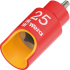 8767 B VDE HF TORX® Zyklop zástrčný nástavec, izolovaný, s přidržovací funkcí, upínací čás 3/8", TX 27 x 55 mm