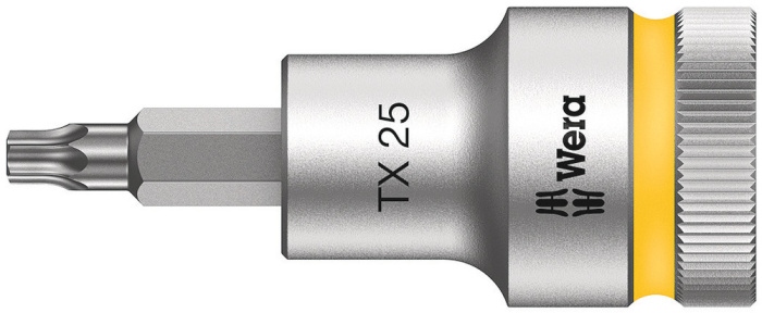 8767 C HF TORX® zástrčný nástavec Zyklop, s přidržovací funkcí, upínací část 1/2", TX 25 x 60 mm