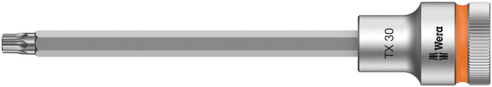 8767 C HF TORX® zástrčný nástavec Zyklop, s přidržovací funkcí, upínací část 1/2", TX 30 x 140 mm