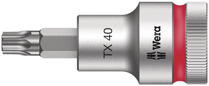 8767 C HF TORX® zástrčný nástavec Zyklop, s přidržovací funkcí, upínací část 1/2", TX 40 x 60 mm