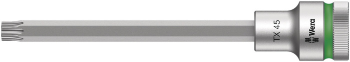 8767 C HF TORX® zástrčný nástavec Zyklop, s přidržovací funkcí, upínací část 1/2", TX 45 x 140 mm