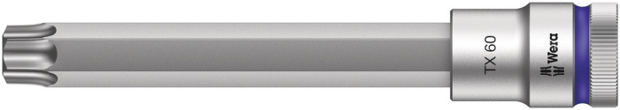 8767 C HF TORX® zástrčný nástavec Zyklop, s přidržovací funkcí, upínací část 1/2", TX 60 x 140 mm