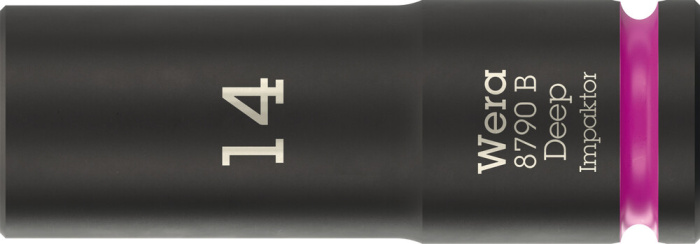 8790 B Impaktor Deep Nástrčná hlavice s připojovacím rozměrem 3/8", 14 x 63 mm