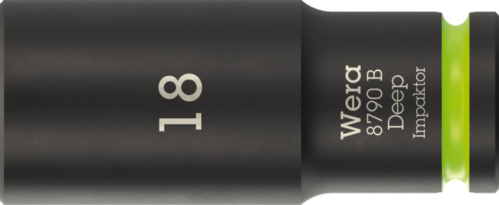 8790 B Impaktor Deep Nástrčná hlavice s připojovacím rozměrem 3/8", 18 x 63 mm