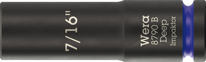 8790 B Impaktor Deep Nástrčná hlavice s připojovacím rozměrem 3/8", 7/16" x 63 mm