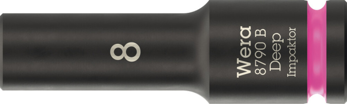 8790 B Impaktor Deep Nástrčná hlavice s připojovacím rozměrem 3/8", 8 x 63 mm