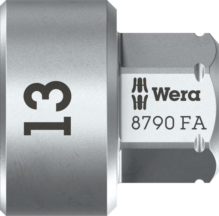 8790 FA nástrčná hlavice ("ořech") Zyklop s připojovacím rozměrem 1/4" a připojovacím šestihranem Hex 11, 13 x 18 mm