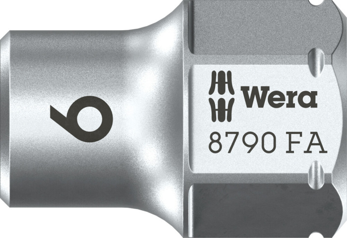 8790 FA nástrčná hlavice ("ořech") Zyklop s připojovacím rozměrem 1/4" a připojovacím šestihranem Hex 11, 6 x 18 mm