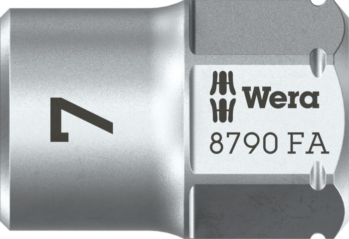 8790 FA nástrčná hlavice ("ořech") Zyklop s připojovacím rozměrem 1/4" a připojovacím šestihranem Hex 11, 7 x 18 mm