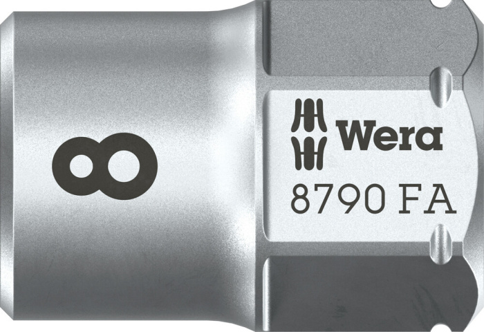8790 FA nástrčná hlavice ("ořech") Zyklop s připojovacím rozměrem 1/4" a připojovacím šestihranem Hex 11, 8 x 18 mm