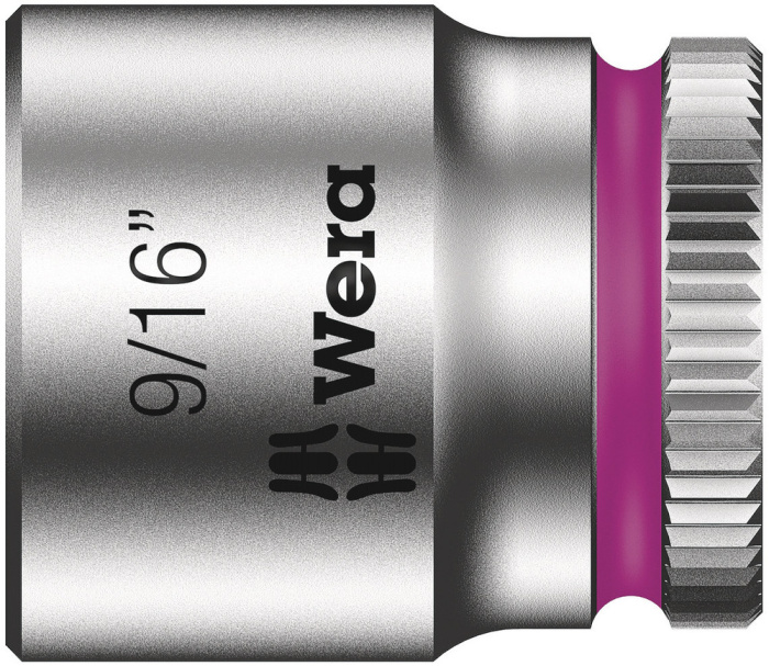 8790 HMA Nástrčná hlavice Zyklop, upínací část 1/4", 9/16" x 23 mm