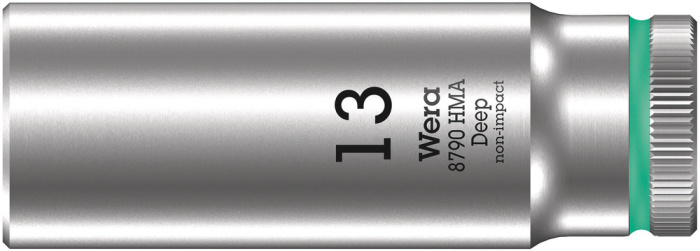 8790 HMB Deep Nástrčná hlavice, upínací část 3/8", 13 x 64 mm