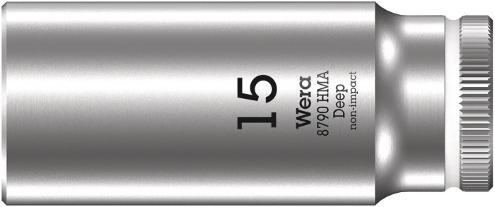 8790 HMA Deep Nástrčná hlavice, upínací část 1/4", 15 x 50 mm