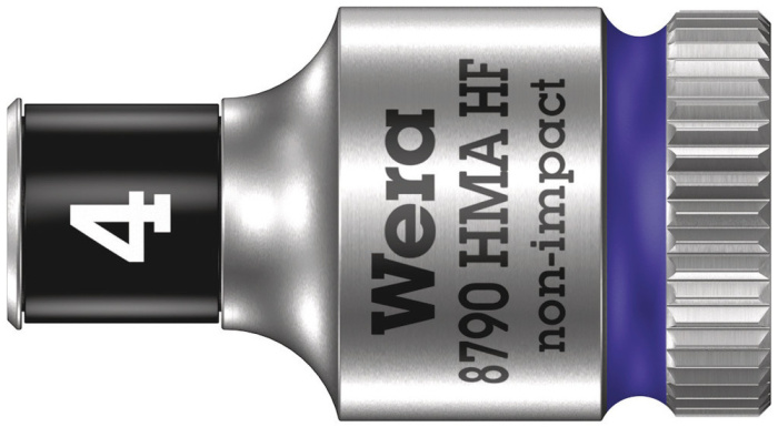 8790 HMA HF Nástrčná hlavice, s přidržovací funkcí, upínací část 1/4", 4 x 23 mm