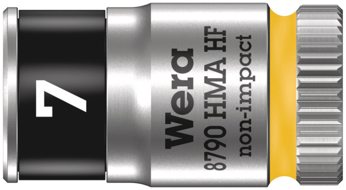 8790 HMA HF Nástrčná hlavice, s přidržovací funkcí, upínací část 1/4", 7 x 23 mm