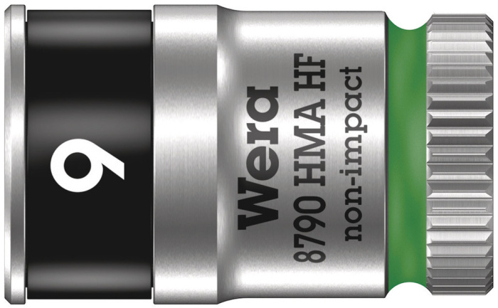 8790 HMA HF Nástrčná hlavice, s přidržovací funkcí, upínací část 1/4", 9 x 23 mm