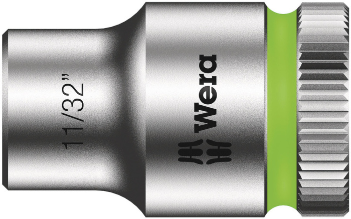 8790 HMB Nástrčná hlavice Zyklop, upínací část 3/8", 11/32" x 29 mm