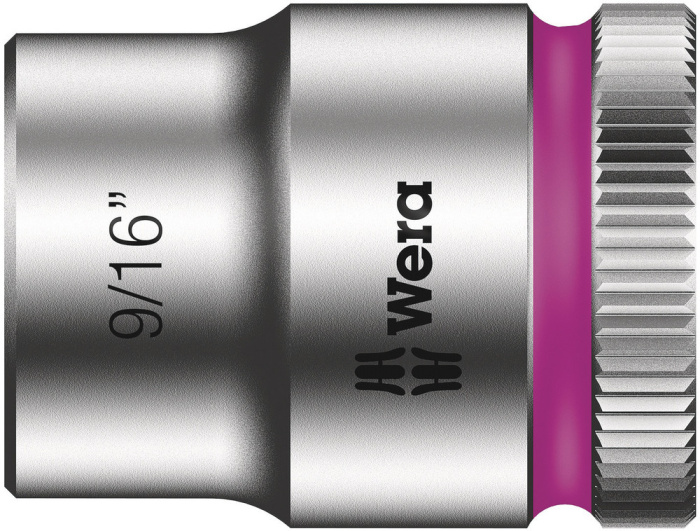 8790 HMB Nástrčná hlavice Zyklop, upínací část 3/8", 9/16" x 29 mm