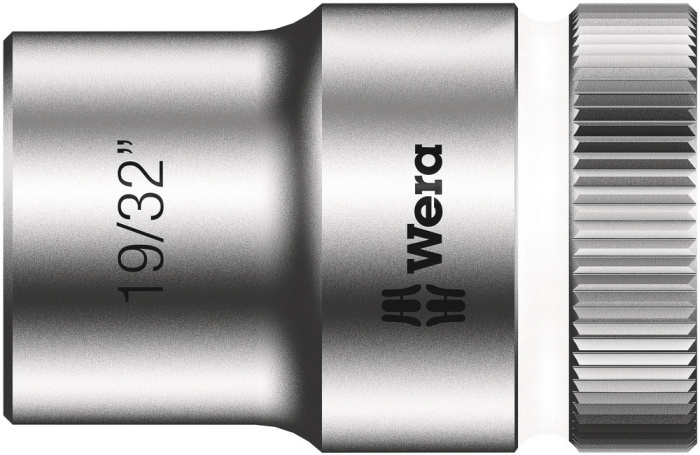 8790 HMC Nástrčná hlavice Zyklop, upínací část 1/2", 19/32" x 37 mm