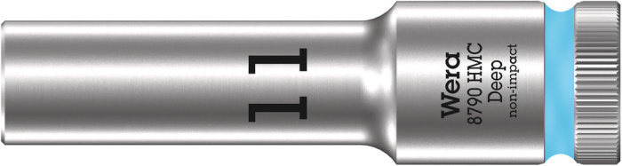 8790 HMC Deep Nástrčná hlavice, upínací část 1/2", 11 x 83 mm