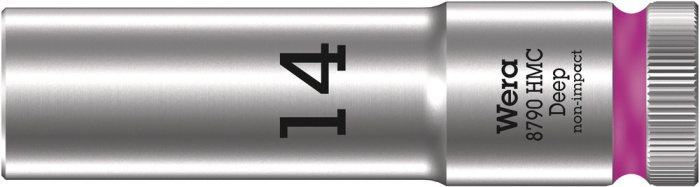 8790 HMC Deep Nástrčná hlavice, upínací část 1/2", 14 x 83 mm
