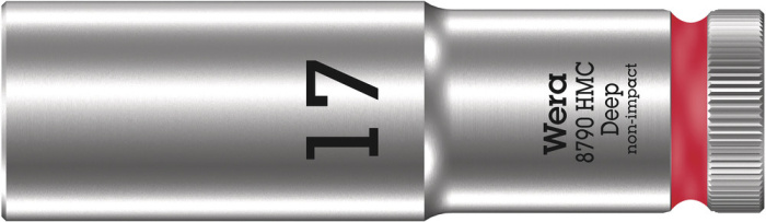 8790 HMC Deep Nástrčná hlavice, upínací část 1/2", 17 x 83 mm