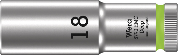 8790 HMC Deep Nástrčná hlavice, upínací část 1/2", 18 x 83 mm