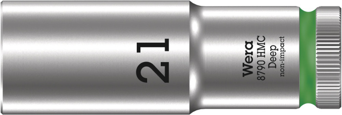 8790 HMC Deep Nástrčná hlavice, upínací část 1/2", 21 x 83 mm