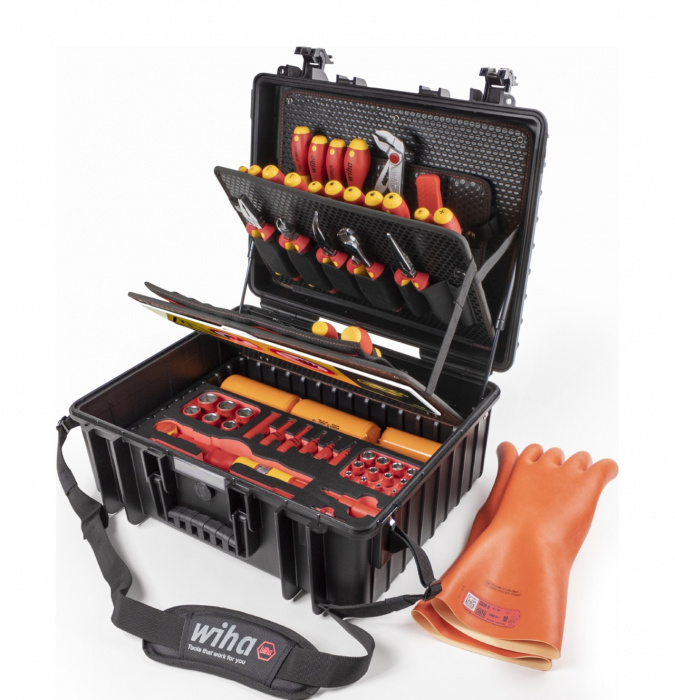 Wiha Kufr se sadou nářadí eMobility XL 77díl. (44198)