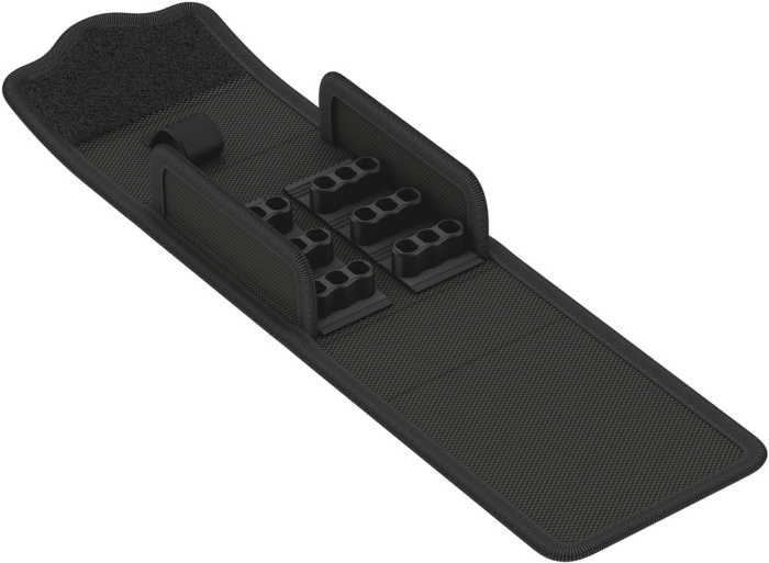 9439 Textilní pouzdro Kraftform Kompakt Stubby 19, prázdné, 90 x 104 mm
