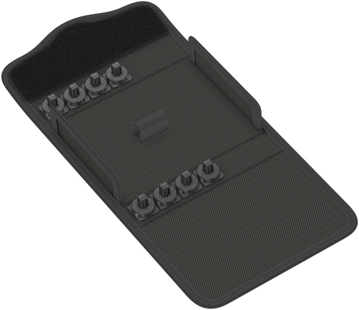 9469 Textilní pouzdro Kraftform Kompakt 400 RA, až pro 9 dílů, prázdné, 145 x 25 x 102 mm
