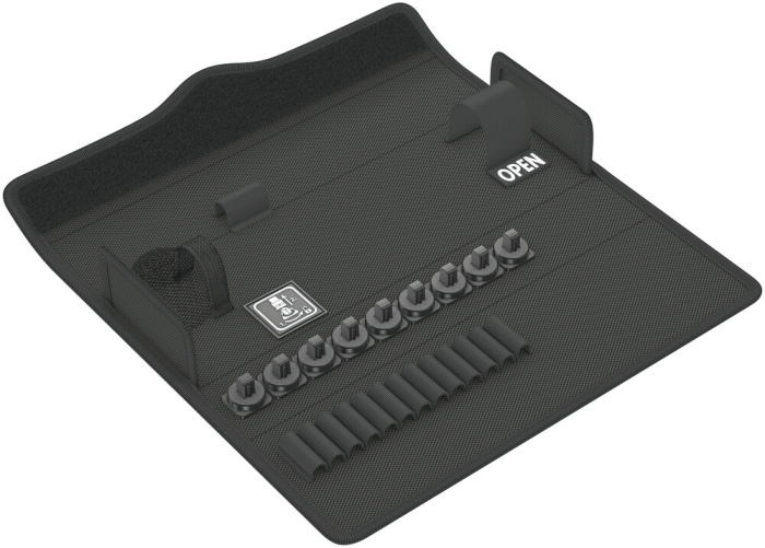 9472 Textilní pouzdro Safe-Torque, až pro 23 dílů, prázdné, 240 x 47 x 148 mm