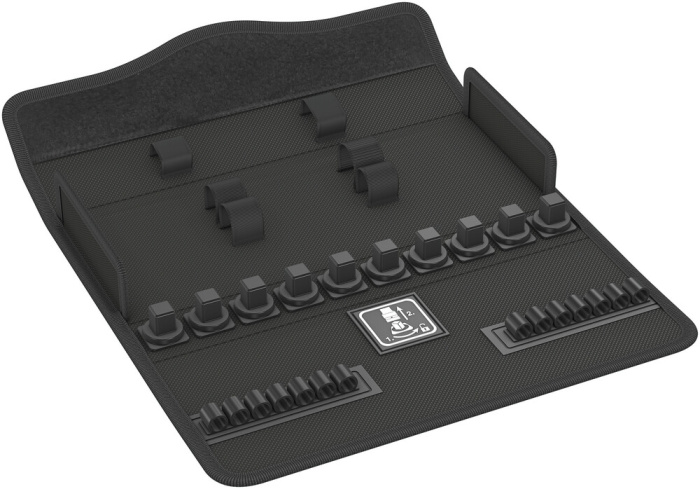 9497 Textilní pouzdro Zyklop Metal Push 1/2", prázdné, 302 x 120 x 40 mm