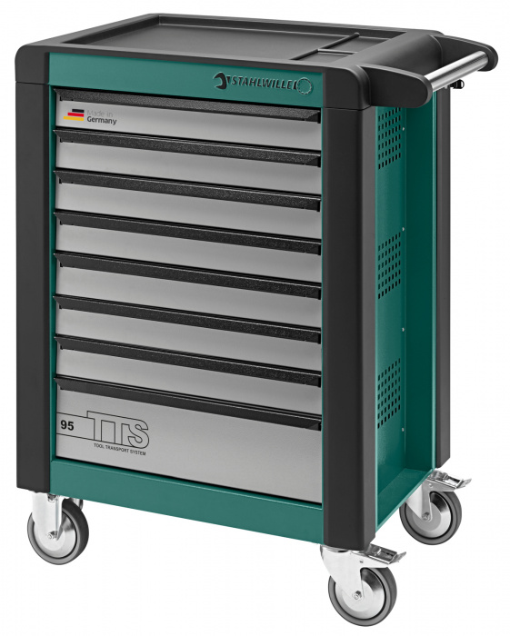 Vozík na nářadí TTS 8   STAHLWILLE zelený  823mm x š.497mm x v.1021mm