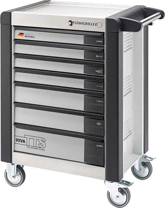 Vozík na nářadí TTS 7   bílý, RAL 9010  823mm x Š.499mm x V.912mm