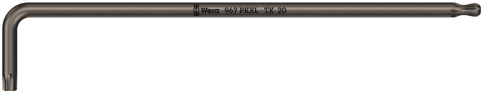 967 PKXL Zástrčný klíč TORX®, dlouhý, TX 20 x 137 mm