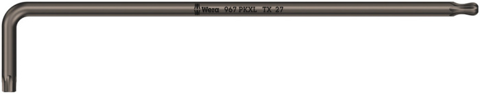 967 PKXL Zástrčný klíč TORX®, dlouhý, TX 27 x 172 mm