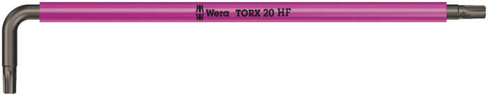 967 SXL HF Zástrčný klíč TORX® Multicolour s přidržovací funkcí, dlouhý, TX 20 x 137 mm