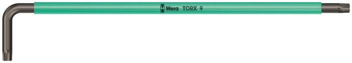 967 SXL Zástrčný klíč TORX® Multicolour, dlouhý, TX 9 x 101 mm