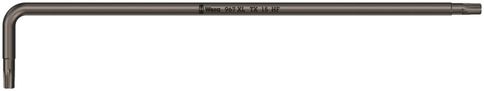 967 XL TORX® HF Zástrčný klíč TORX® s přidržovací funkcí, dlouhý, TX 15 x 123 mm